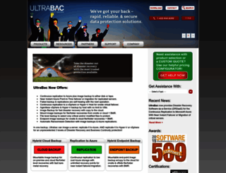 ultrabac.com screenshot