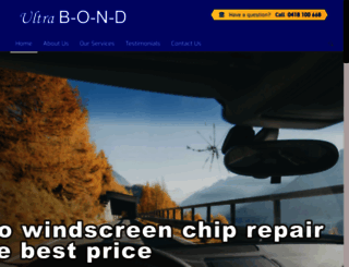 ultrabond.com.au screenshot