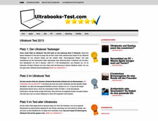 ultrabooks-test.com screenshot