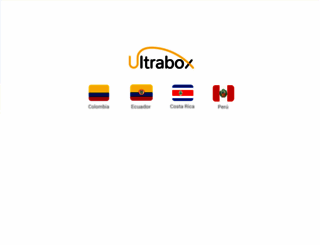 ultraboxexpress.com screenshot