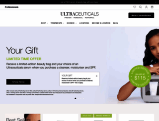 ultraceuticals.com screenshot