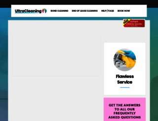ultracleancleaning.com.au screenshot