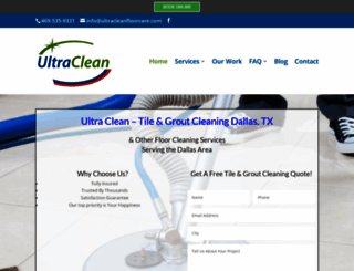ultracleanfloorcare.com screenshot