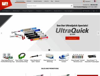 ultradent.com screenshot