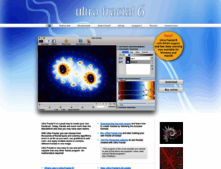 ultrafractal.com screenshot