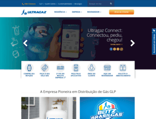 ultragaz.com.br screenshot