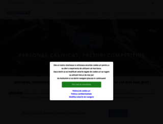 ultragaz.ro screenshot