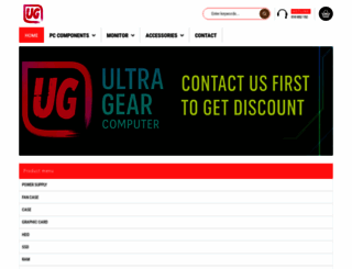 ultragearcomputer.com screenshot