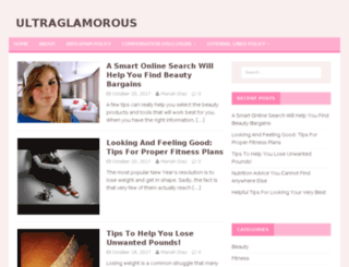 ultraglamorous.com screenshot