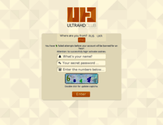 ultrahdclub.org screenshot