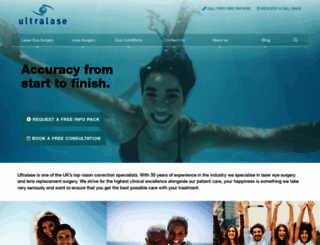 ultralase.co.uk screenshot