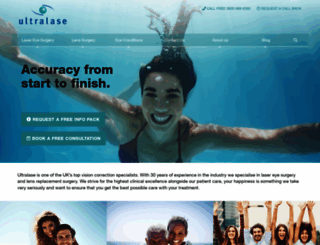 ultralase.com screenshot