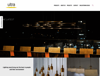 ultralightingdesign.com screenshot