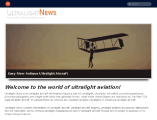 ultralightnews.com screenshot