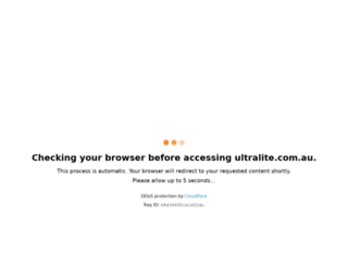 ultralite.com.au screenshot