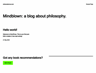 ultramadonna.com screenshot