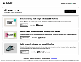 ultraman.co.za screenshot