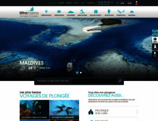 ultramarina.com screenshot