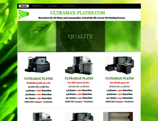 ultramax-plates.com screenshot