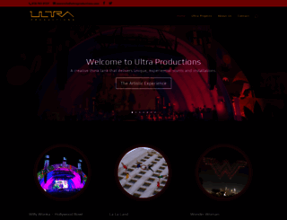 ultraproductions.com screenshot