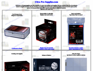 ultraprosupplies.com screenshot