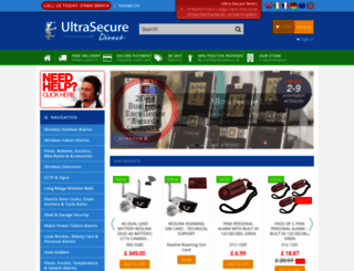 ultrasecuredirect.com screenshot