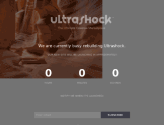 ultrashock.com screenshot