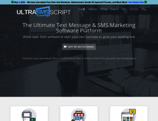 ultrasmsscript.com screenshot