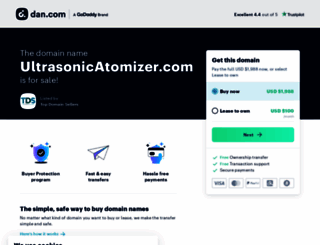 ultrasonicatomizer.com screenshot