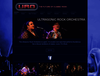 ultrasonicrockorchestra.com screenshot