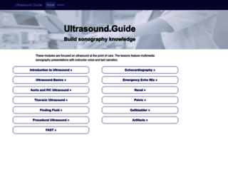 ultrasound.guide screenshot