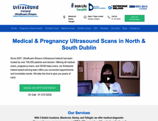 ultrasound.ie screenshot