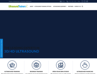 ultrasoundtrainers.com screenshot