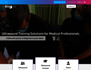 ultrasoundtraining.com.au screenshot