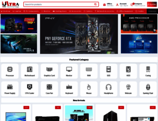 ultratech.com.bd screenshot
