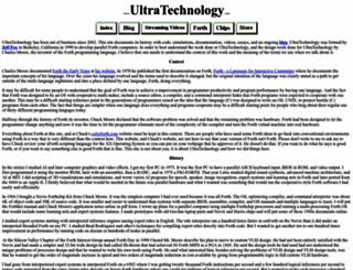 ultratechnology.com screenshot