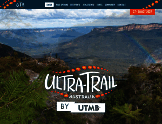 ultratrailaustralia.com.au screenshot