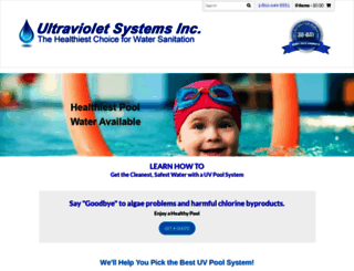 ultravioletpools.com screenshot