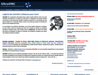 ultravnc.fr screenshot