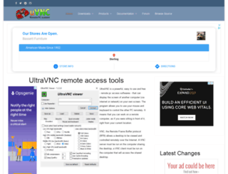 ultravnc.info screenshot