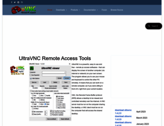 ultravnc.sourceforge.net screenshot