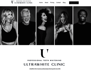 ultrawhiteclinic.com screenshot