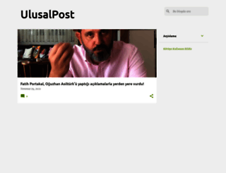 ulusalpost.blogspot.com.tr screenshot