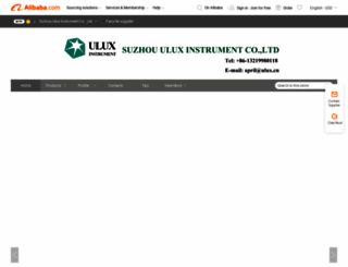 ulux.en.alibaba.com screenshot