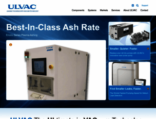 ulvac.com screenshot