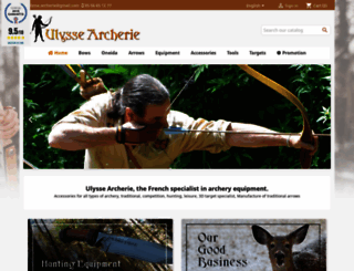 ulysse-archerie.com screenshot