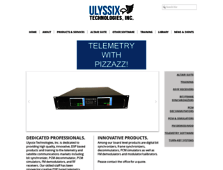 ulyssix.com screenshot