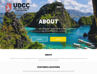 umalidivecenter.com screenshot