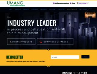 umangpharmatech.com screenshot