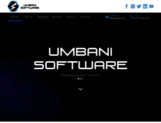umbani.com screenshot